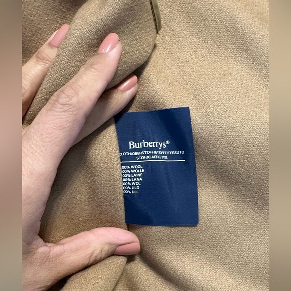 Vintage Burberry Check Trench Coat, L - Picture 14 of 17